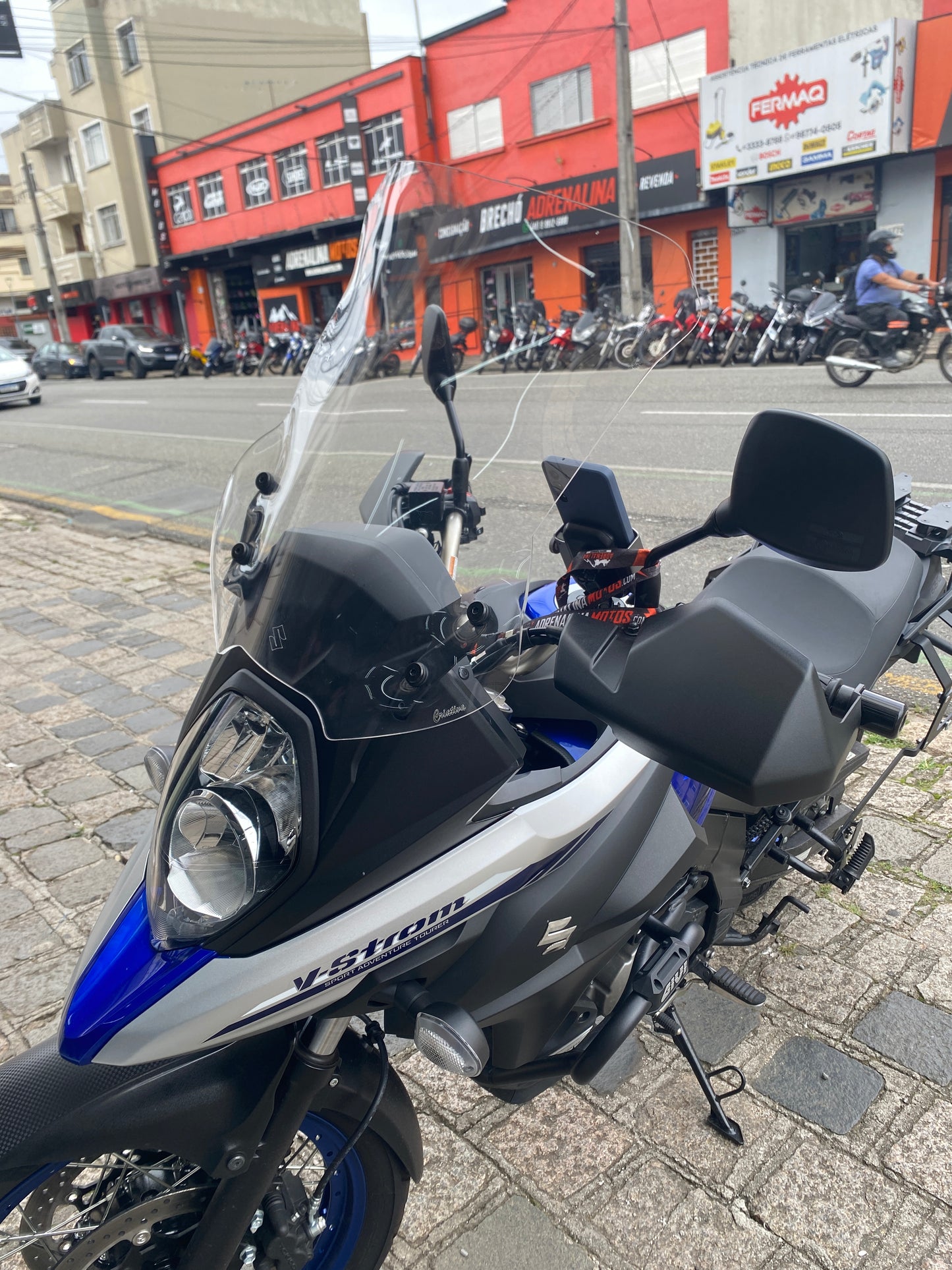 PARA BRISA BOLHA SUZUKI V-STROM 650 17/24