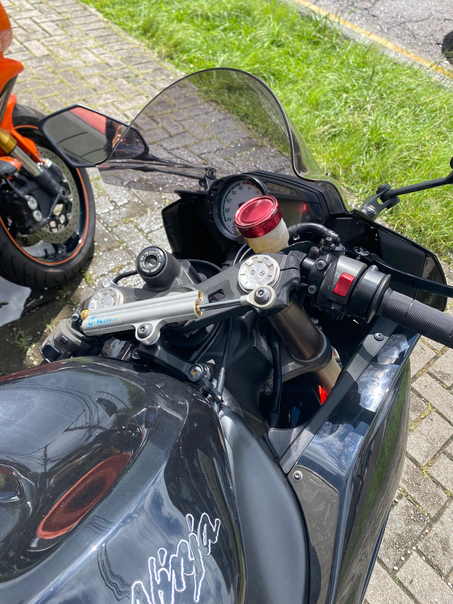 PARA BRISA BOLHA KAWASAKI ZX6R MODELO DOUBLE BUBBLE 09/18