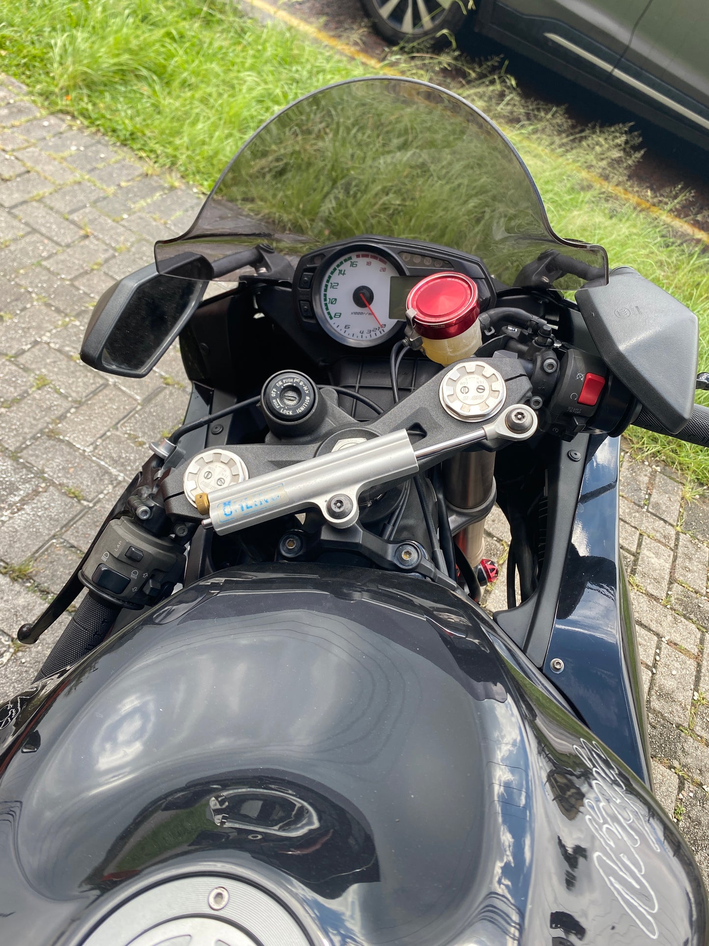 PARA BRISA BOLHA KAWASAKI ZX6R MODELO DOUBLE BUBBLE 09/18