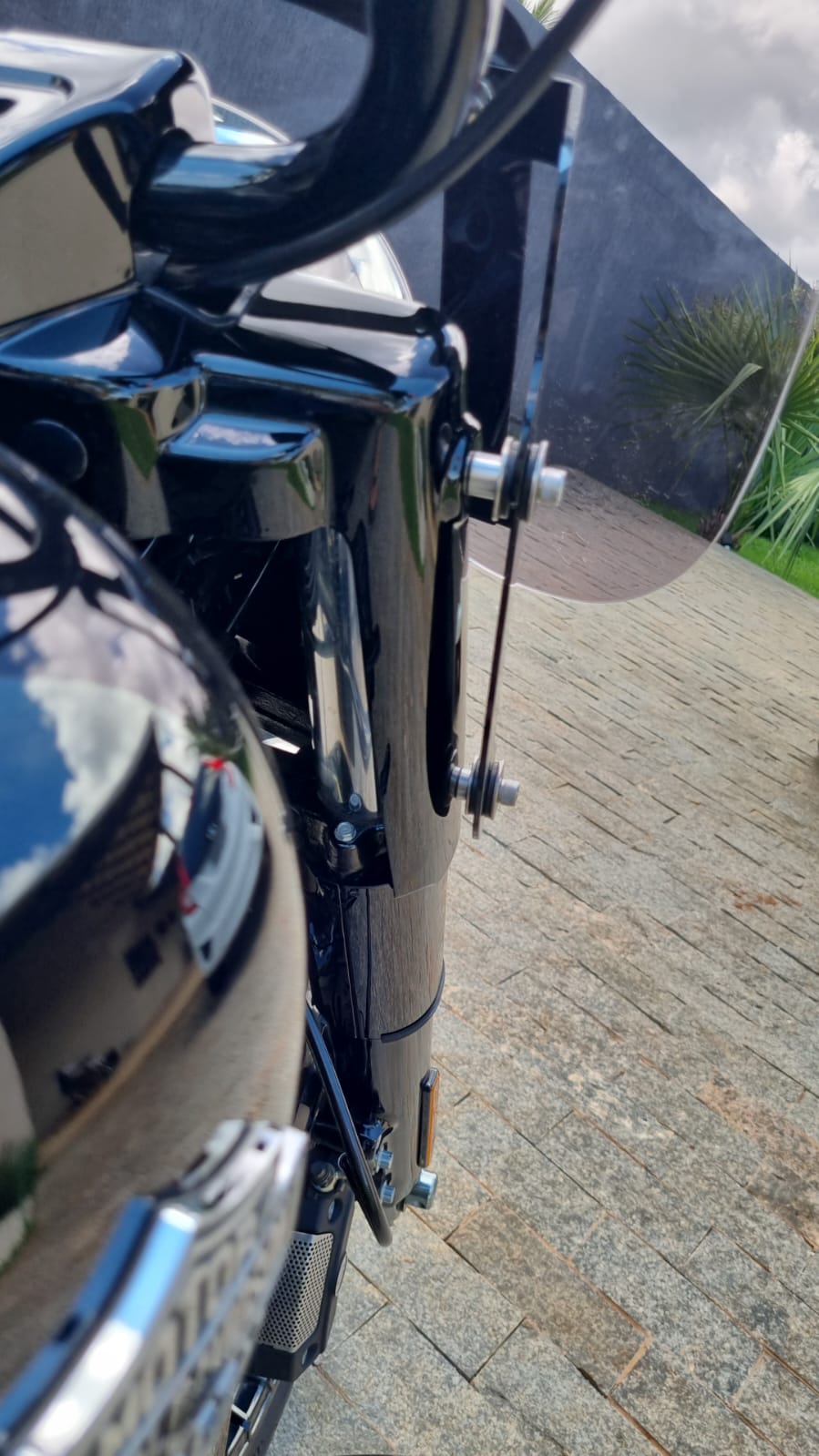 PARA BRISA BOLHA HARLEY DAVIDSON ROAD KING 18/24
