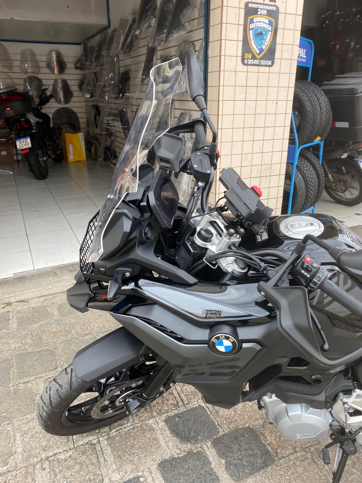 PARA BRISA (BOLHA) BMW F 750 GS 19/24 - 48 CM