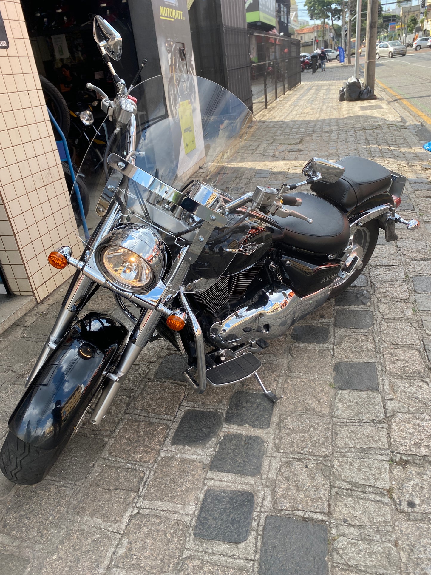 PARA BRISA BOLHA SUZUKI BOULEVARD LC 1500 C
