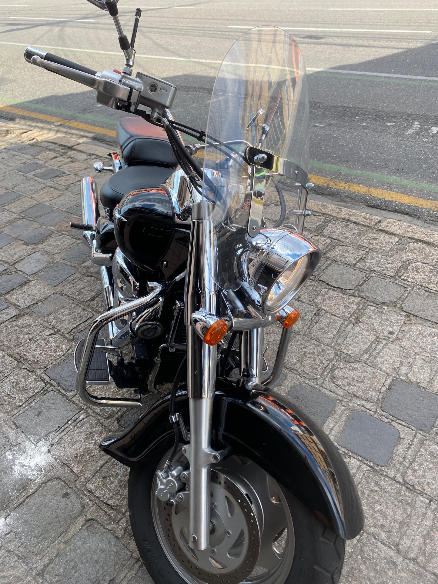 PARA BRISA BOLHA SUZUKI BOULEVARD LC 1500 C