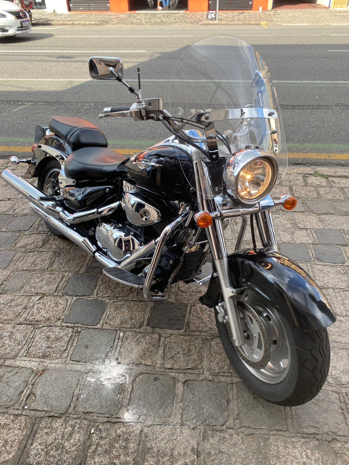 PARA BRISA BOLHA SUZUKI BOULEVARD LC 1500 C