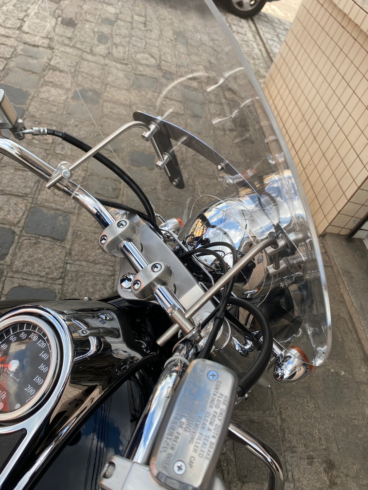 PARA BRISA BOLHA SUZUKI BOULEVARD LC 1500 C