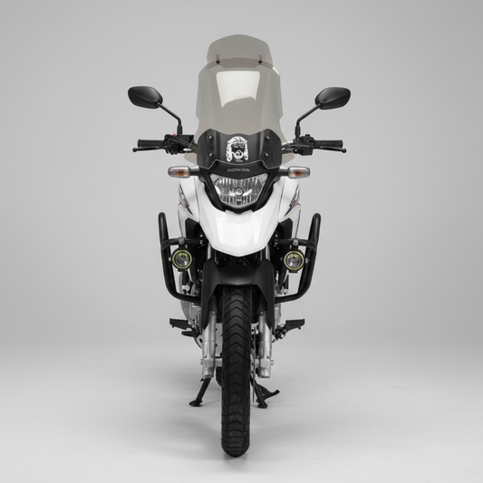 PARA BRISA BOLHA HONDA XRE 300 MOD 2 + DEFLETOR DE BOLHA 09/18