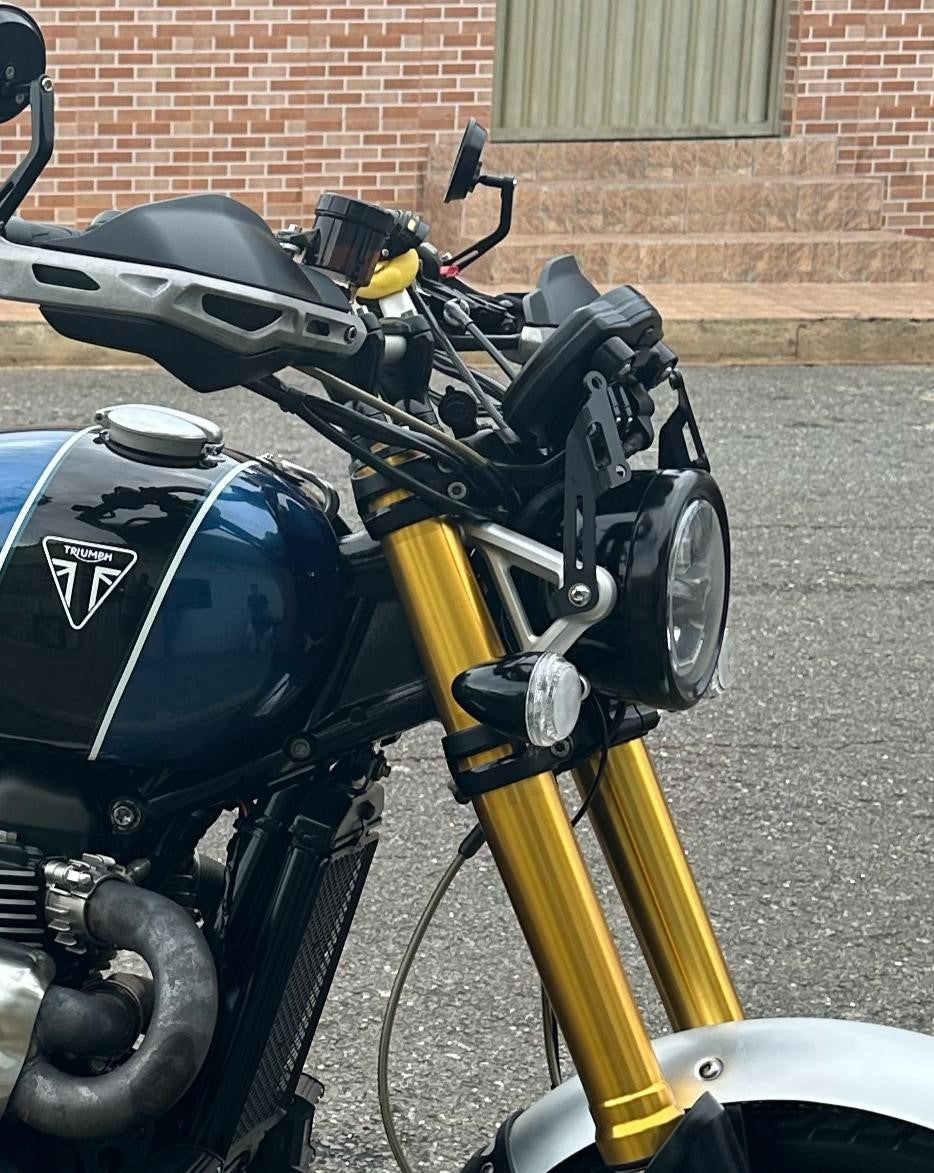 ACRILICO DE REPOSIÇÃO - PARA BRISA BOLHA TRIUMPH SCRAMBLER 1200 22/26