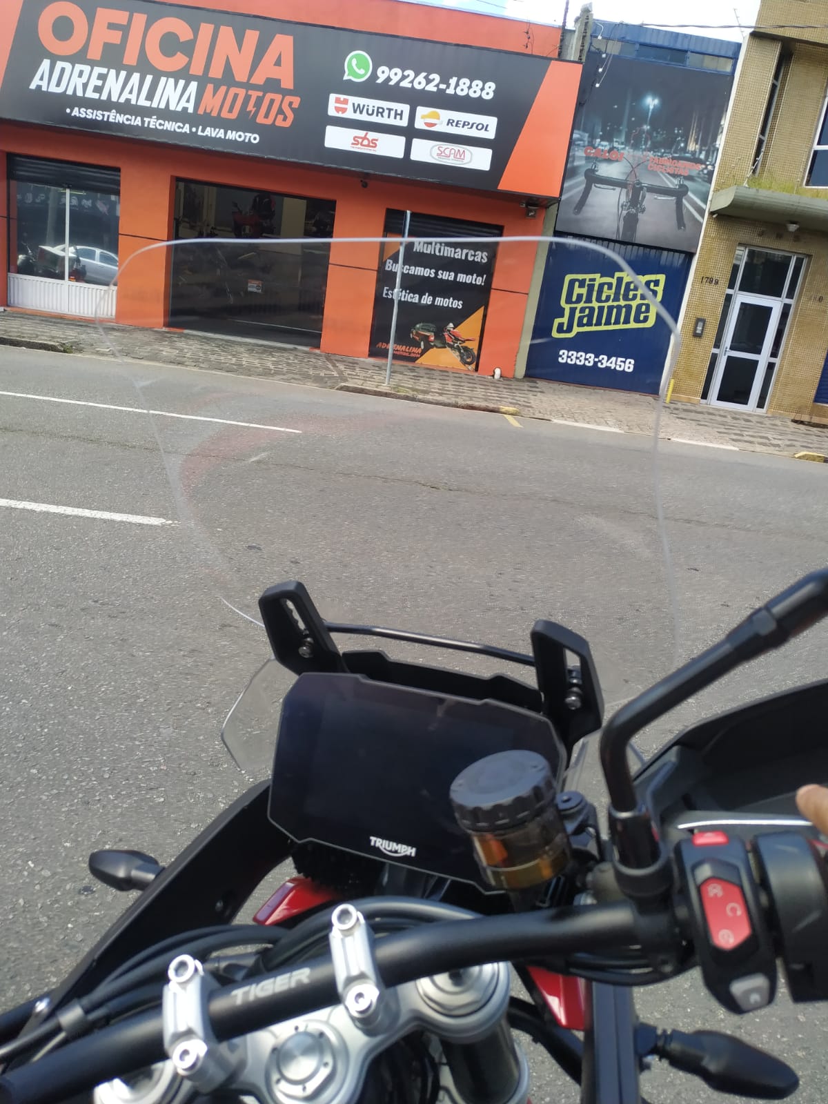 PARA BRISA BOLHA TRIUMPH TIGER 900 21/25