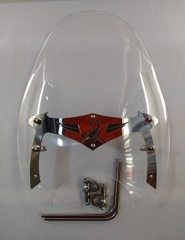 PARA BRISA BOLHA UNIVERSAL MODELO BMW C/ ACBAMENTO FRONTAL