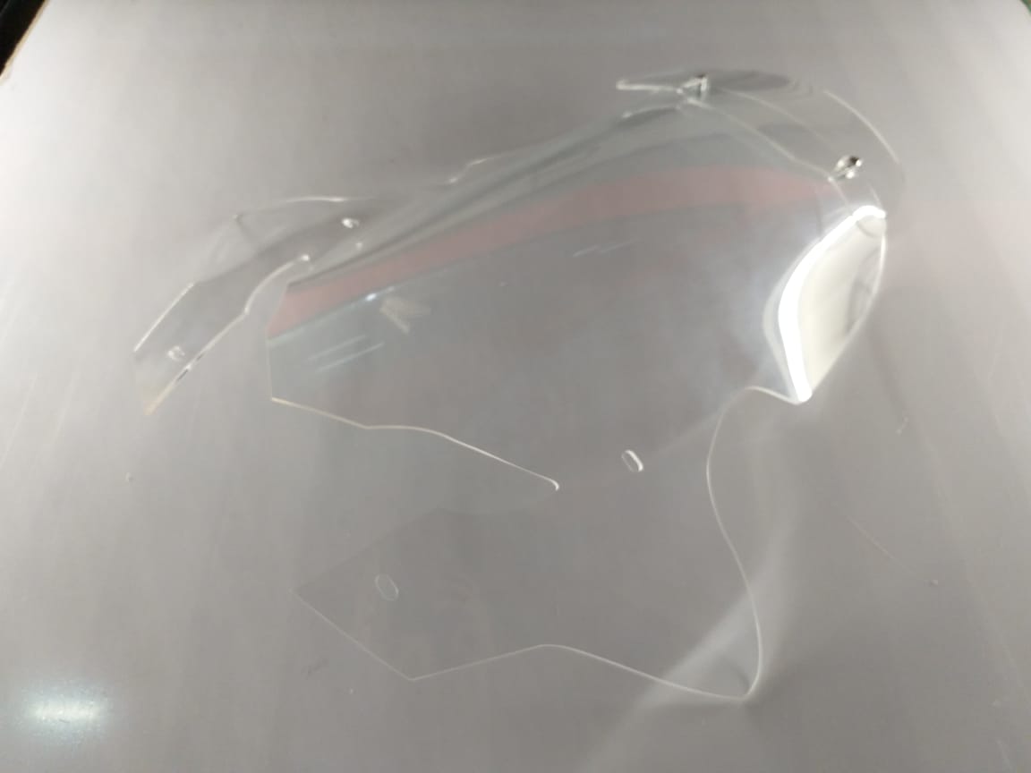 PARA BRISA (BOLHA) + DEFLETOR DE BOLHA HONDA XRE 300 19/23
