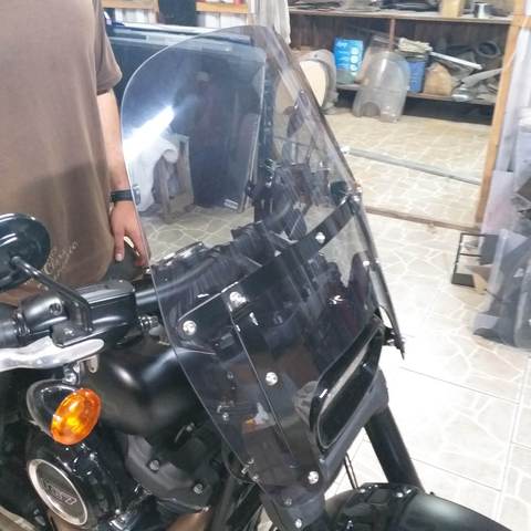 PARA BRISA BOLHA HARLEY DAVIDSON FAT BOB 18/24