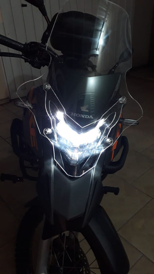 PROTETOR DE FAROL HONDA XRE 300 19/23