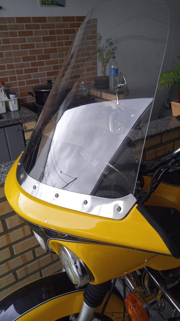 PARA BRISA BOLHA KAWASAKI POLICE KZ 1000 P 09/02