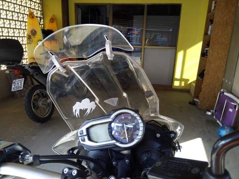 DEFLETOR DE PARA BRISA BOLHA TIGER 800 12/17