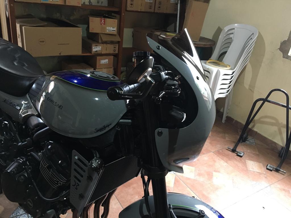 PARA BRISA BOLHA KAWASAKI Z 900 CAFÉ RACER 18/23