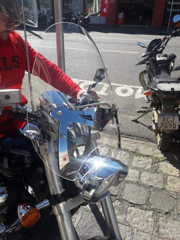 PARA BRISA BOLHA UNIVERSAL MODELO BMW