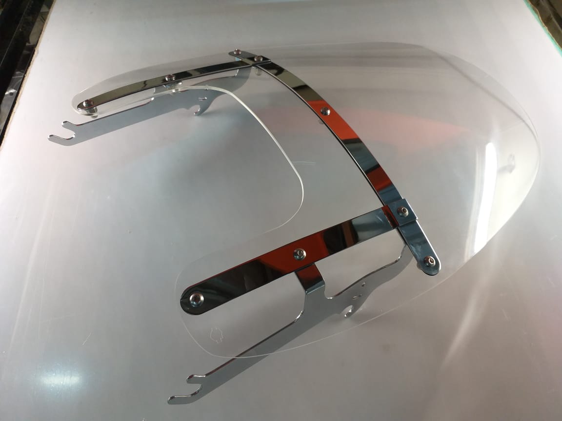 PARA BRISA BOLHA HARLEY DAVIDSON FAT BOY 18/24