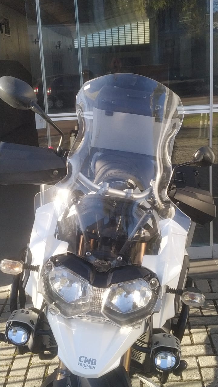 PARA BRISA BOLHA TRIUMPH TIGER 1200 EXPLORER 12/15