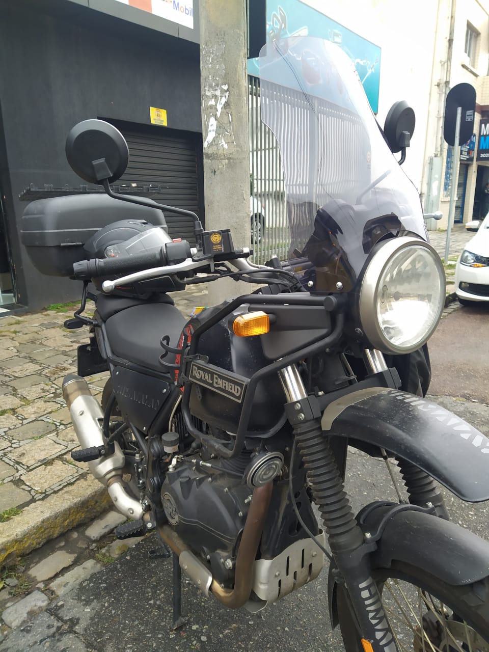PARA BRISA BOLHA ROYAL ENFIELD HIEMALAYAN 410 CC 19/21