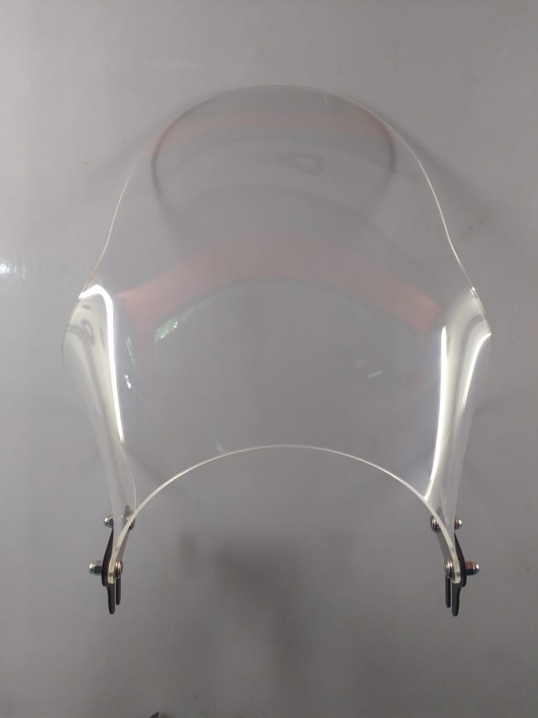 PARA BRISA BOLHA UNIVERSAL COM FIXAÇÃO NO FAROL