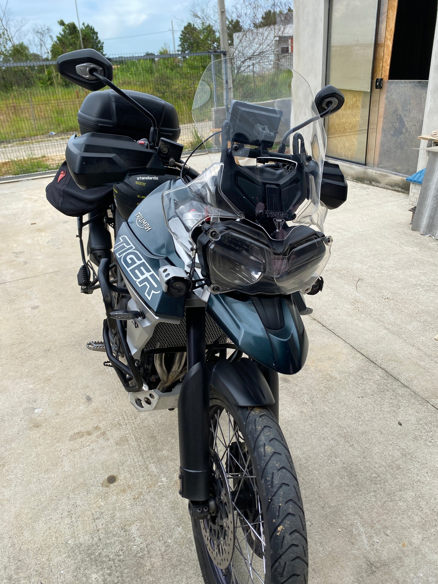 PARA BRISA BOLHA TRIUMPH TIGER 800 17/20 MODELO ORIGINAL