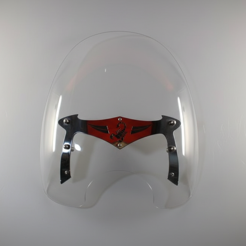 PARA BRISA BOLHA UNIVERSAL MODELO HD COM ACABAMENTO FRONTAL