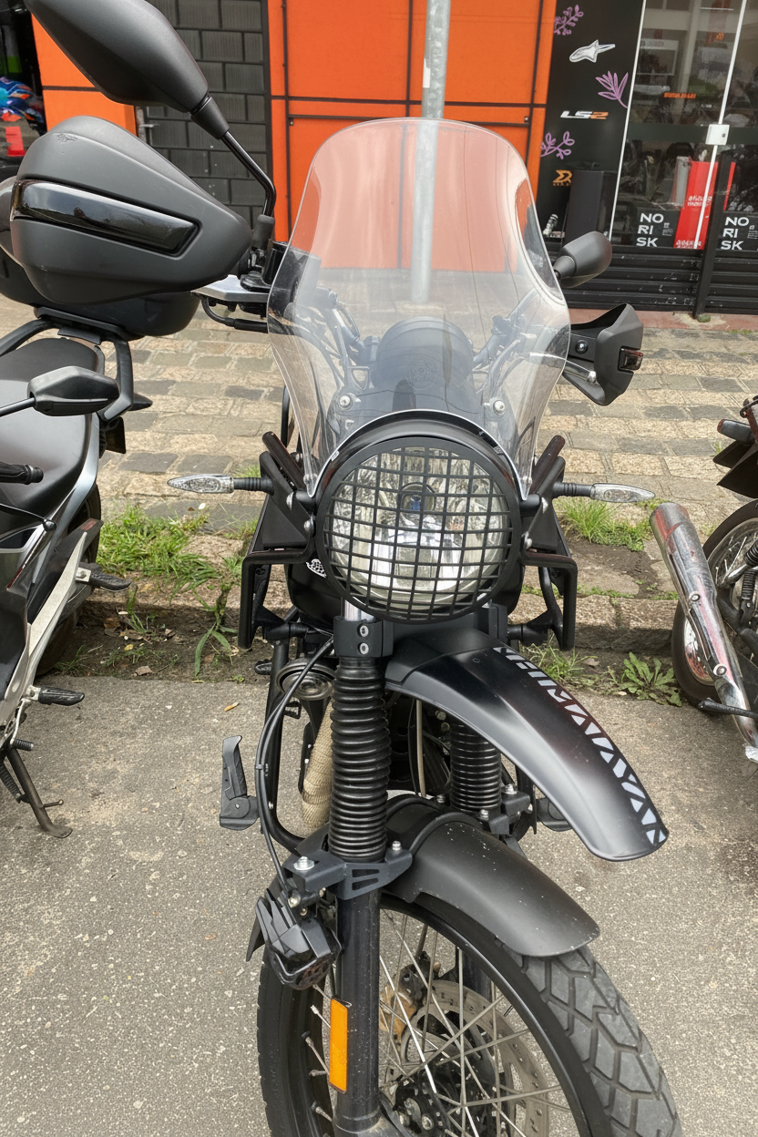 PARA BRISA BOLHA ROYAL ENFIELD HIMALAYAN 410 CC 19/21 MODELO ORIGINAL