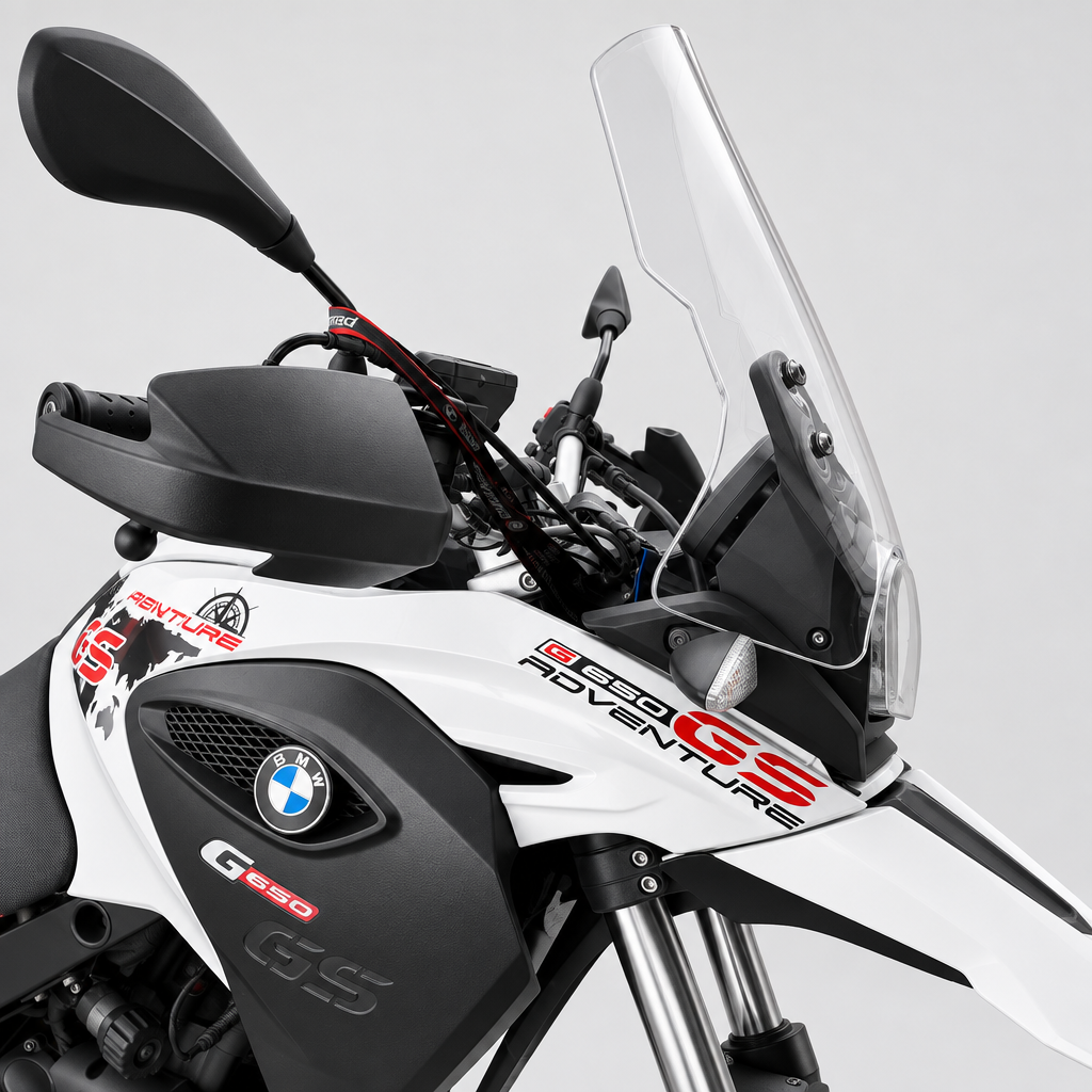 PARA BRISA BOLHA BMW G 650 GS 12/19 MODELO 02