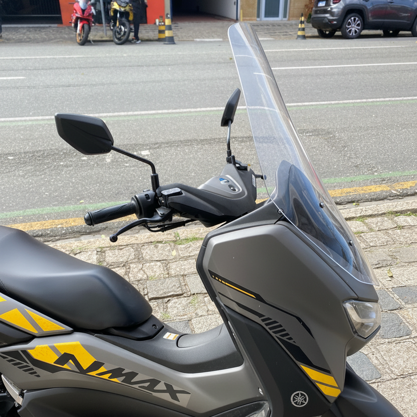 PARA BRISA BOLHA YAMAHA N MAX 160 21/24 MODELO ALTO
