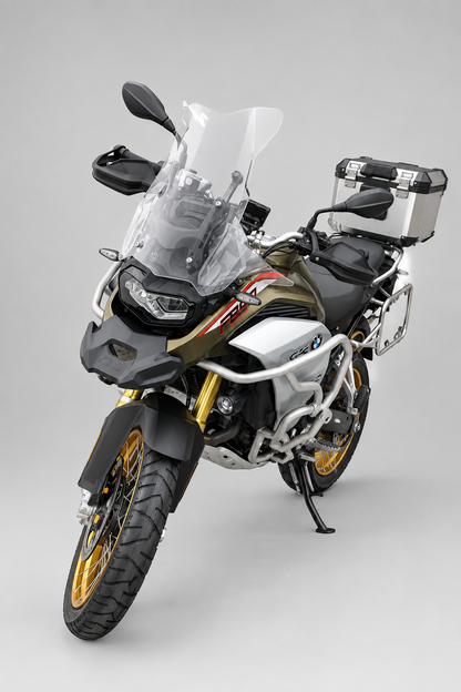 PARA BRISA BOLHA BMW F 850 GS 19/24 E F 900 GS ADVENTURE 24/25 MODELO CRIATIVA