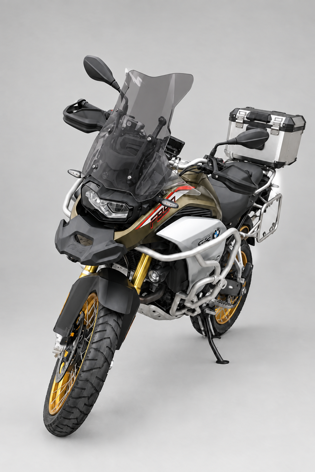 PARA BRISA BOLHA BMW F 850 GS 19/24 E F 900 GS ADVENTURE 24/25 MODELO CRIATIVA