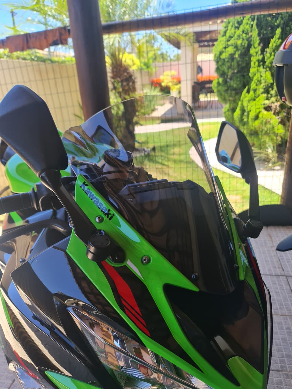 PARA BRISA BOLHA KAWASAKI ZX6R MODELO DOUBLE BUBBLE 09/24