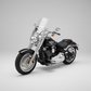 PARA BRISA BOLHA HARLEY DAVIDSON FAT BOY 18/23