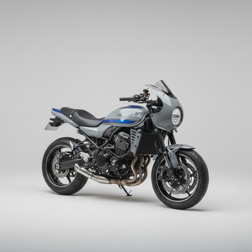 PARA BRISA BOLHA KAWASAKI Z 900 CAFÉ RACER 18/26