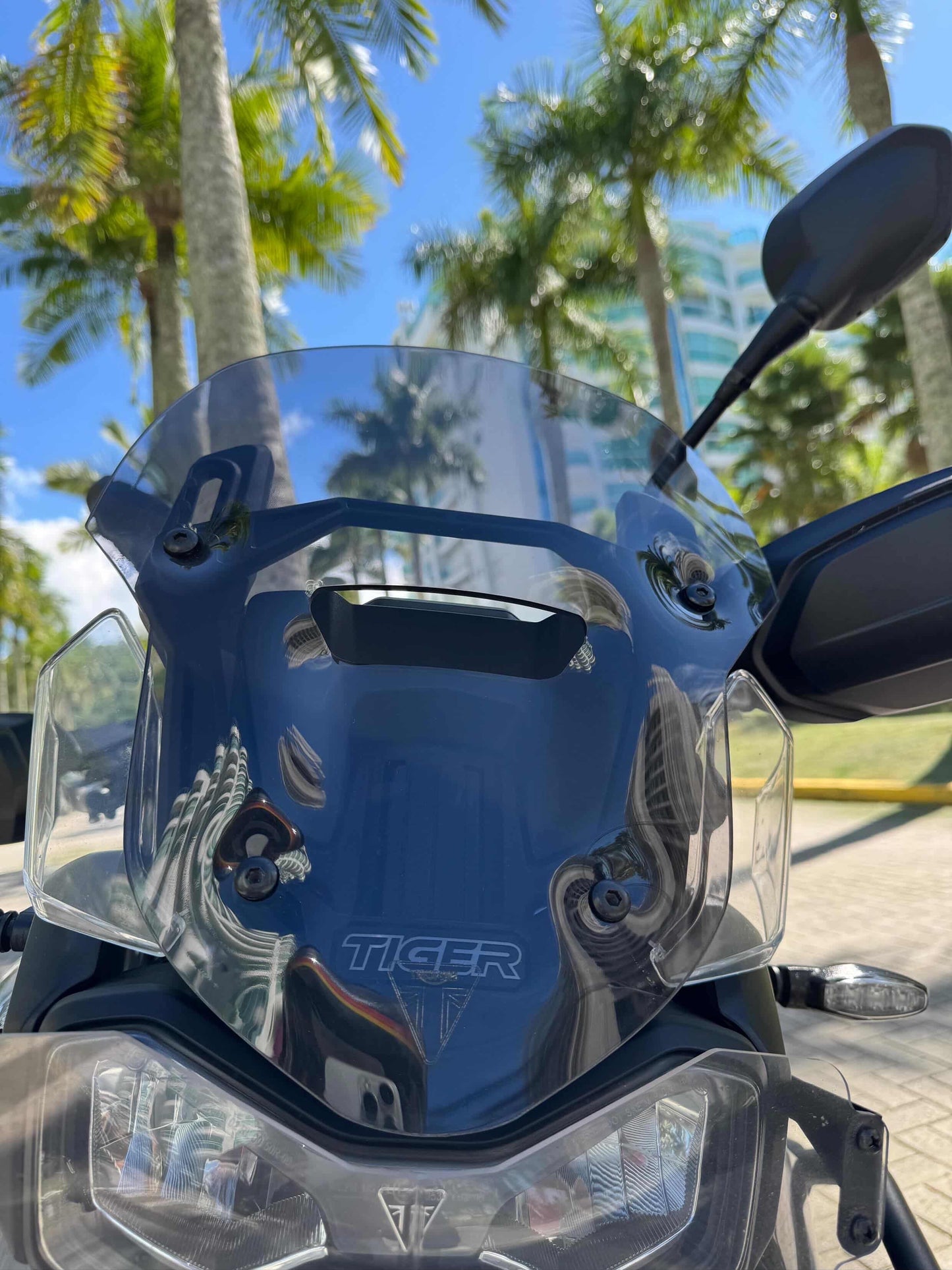 PARA BRISA BOLHA TRIUMPH TIGER 900 21/26 MODELO BAIXO