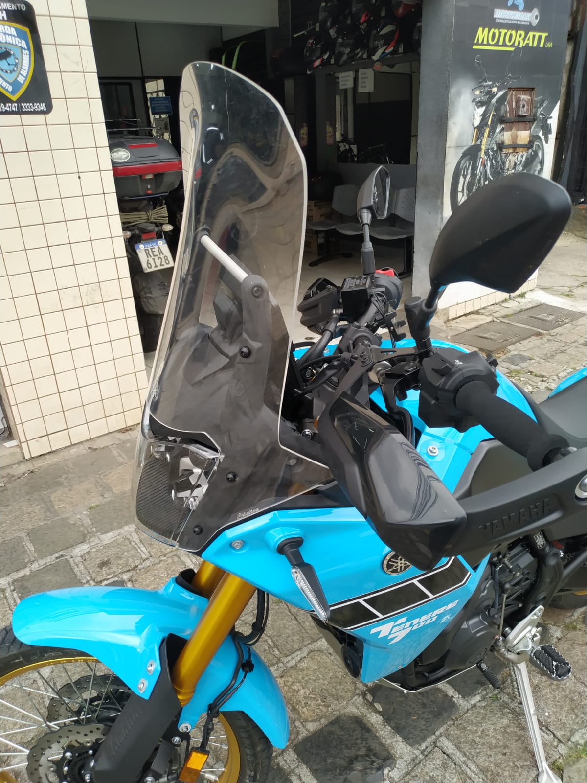 PARA BRISA BOLHA YAMAHA TENERE T 700 26 ALTA
