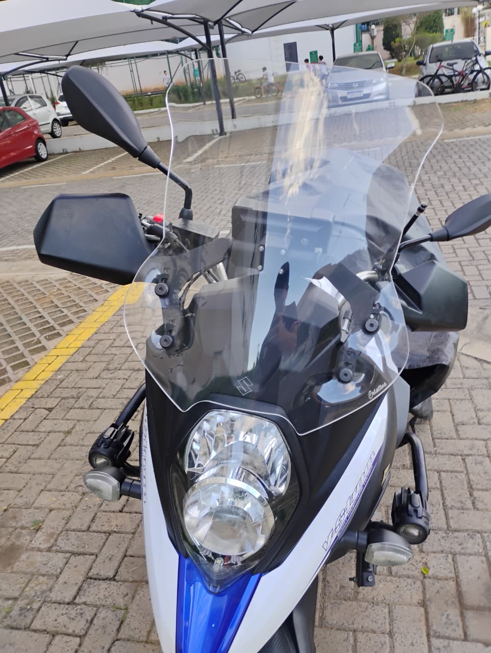 PARA BRISA BOLHA SUZUKI V-STROM 650 17/26