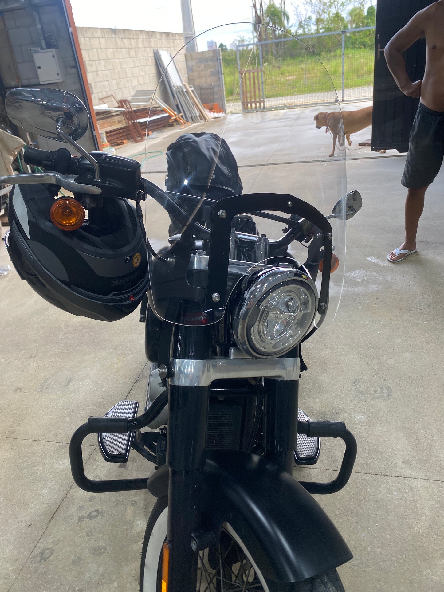 PARA BRISA BOLHA HARLEY DAVIDSON SOFT TAIL SLIM 18/24