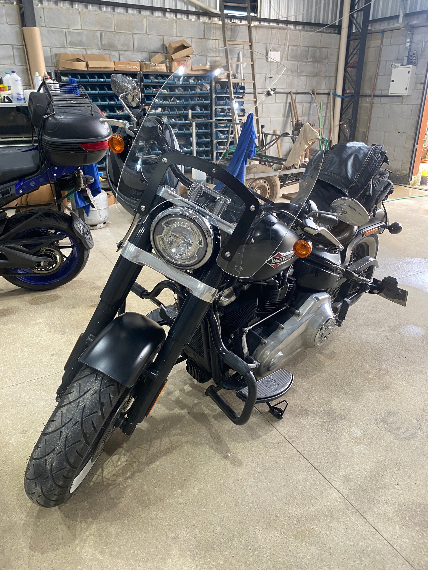 PARA BRISA BOLHA HARLEY DAVIDSON SOFT TAIL SLIM 18/24