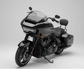 PARA BRISA BOLHA HARLEY DAVIDSON ROAD GLIDE 24/26 MODELO C/ QUEBRA VENTO