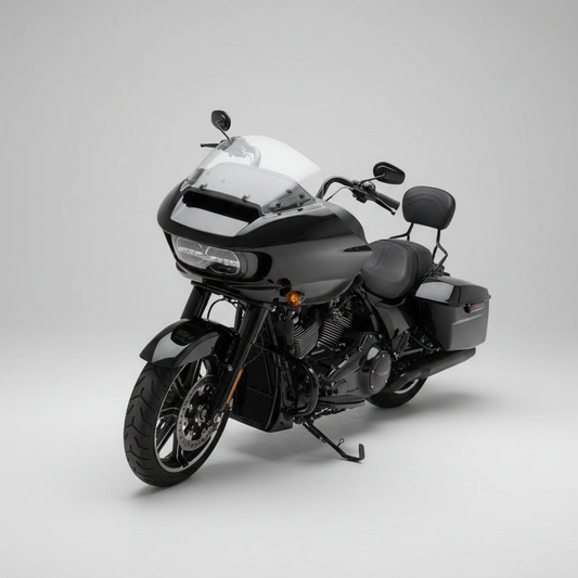 PARA BRISA BOLHA HARLEY DAVIDSON ROAD GLIDE 24/26 MODELO C/ QUEBRA VENTO