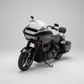 PARA BRISA BOLHA HARLEY DAVIDSON ROAD GLIDE 24/26 MODELO C/ QUEBRA VENTO