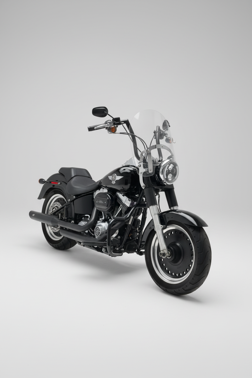 PARA BRISA BOLHA HD HERITAGE/ SAFT TAIL/ CLASSIC/ FAT BOY/ DELUXE/ ROAD KING 94/17