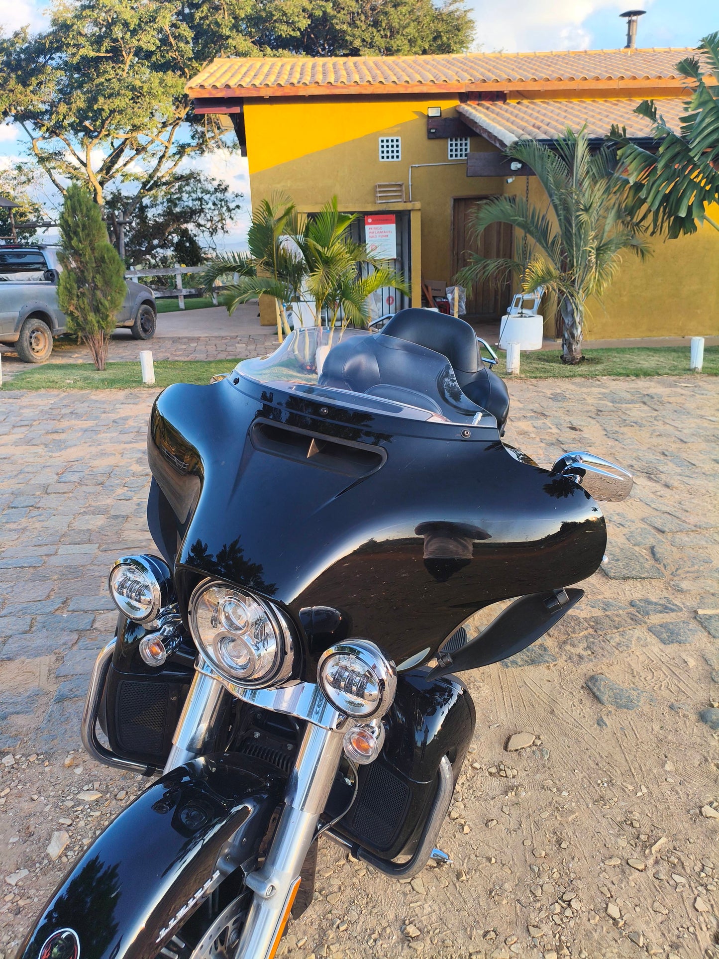 PARA BRISA BOLHA HARLEY DAVIDSON ELECTRA/ STREET/ ULTRA GLIDE 14/23