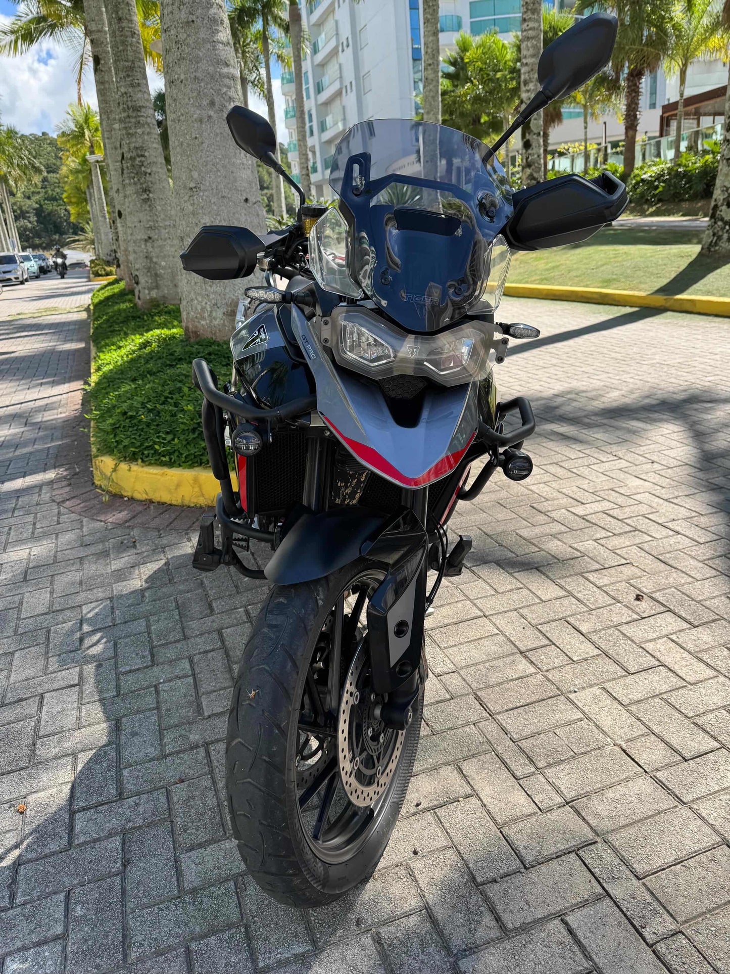 PARA BRISA BOLHA TRIUMPH TIGER 900 21/26 MODELO BAIXO