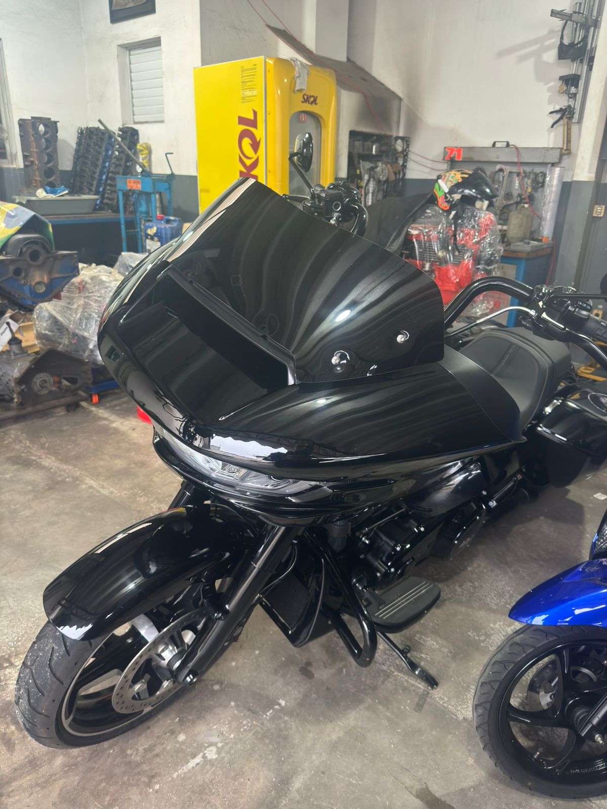 PARA BRISA BOLHA HARLEY DAVIDSON ROAD GLIDE 24/25 MODELO ORIGINAL