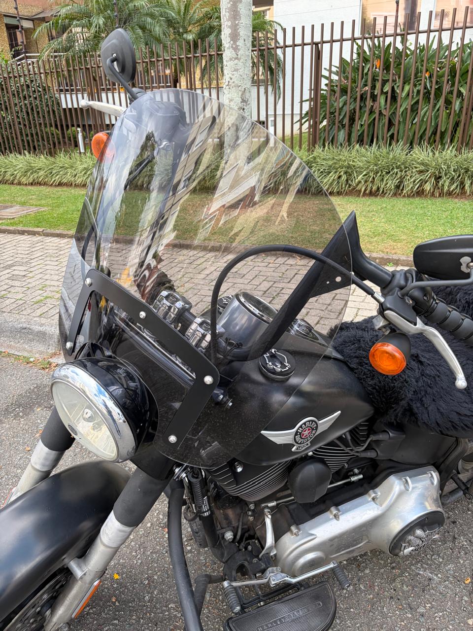 PARA BRISA BOLHA HD HERITAGE/ SAFT TAIL/ CLASSIC/ FAT BOY/ DELUXE/ ROAD KING 94/17