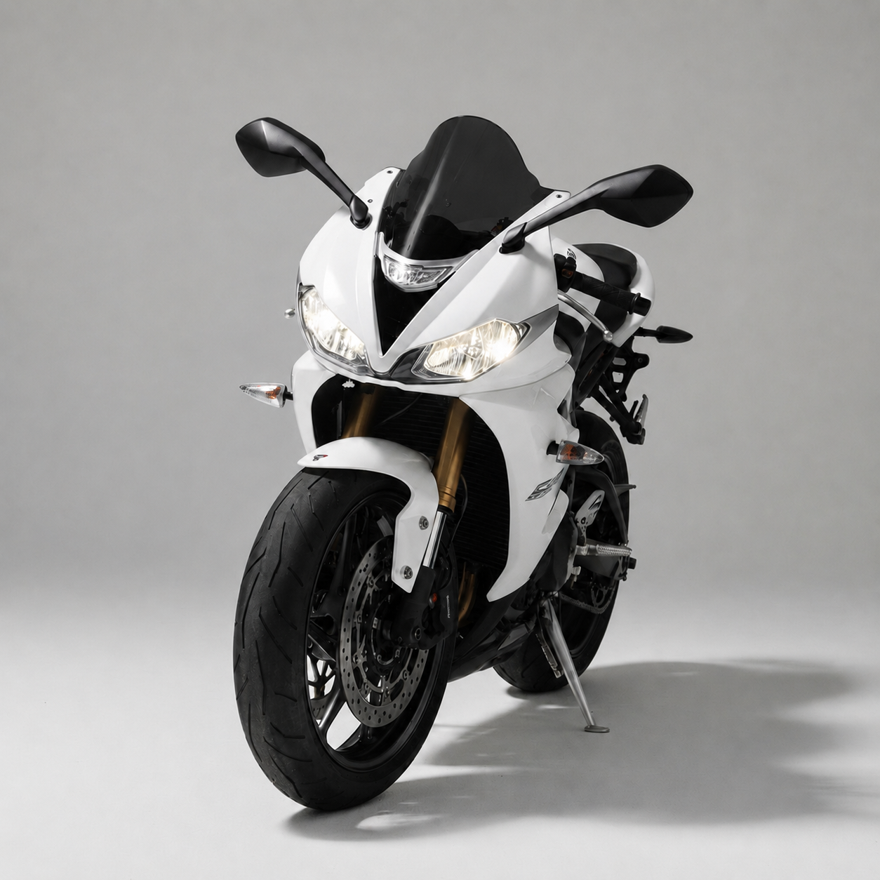 PARA BRISA BOLHA TRIUMPH DAYTONA 675 R MODELO DOUBLE BUBBLE 13/19