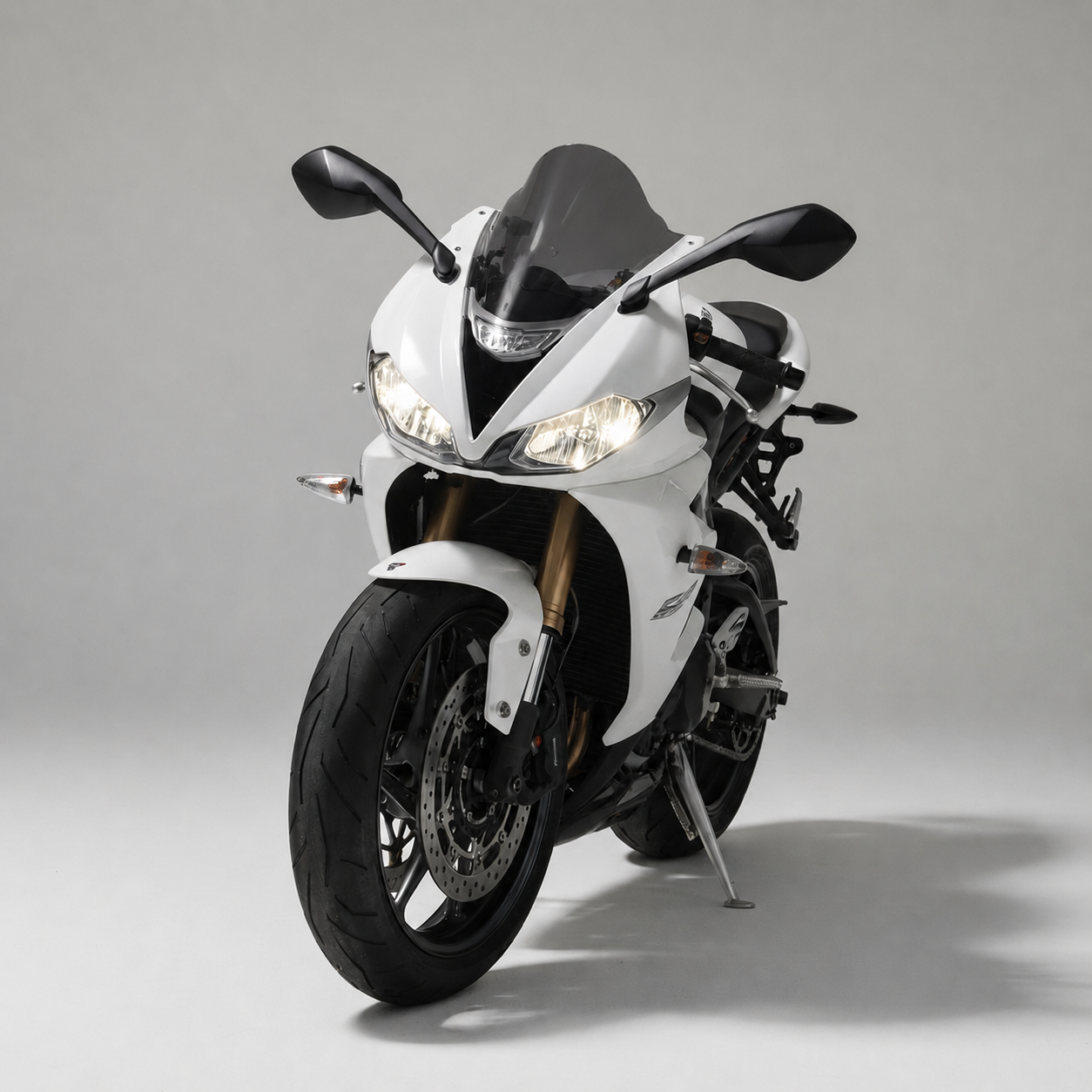PARA BRISA BOLHA TRIUMPH DAYTONA 675 R MODELO DOUBLE BUBBLE 13/19
