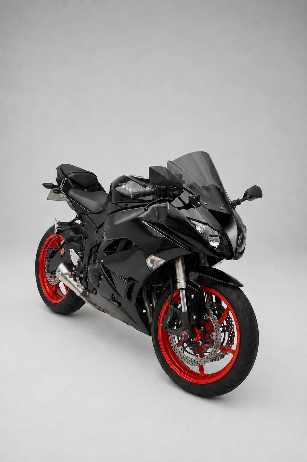  motorrad 100周年記念BOX PARA BRISA BOLHA KAWASAKI ZX6R MODELO DOUBLE BUBBLE 09/24